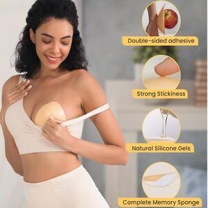 Silicone Adhesive Bra in Nude